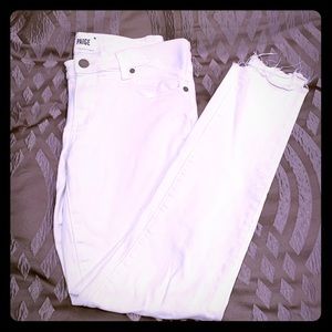 Paige maternity white jeans